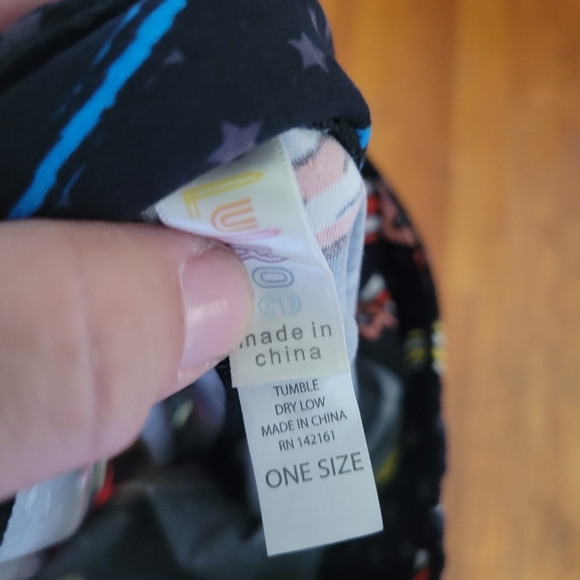 4th of July Rocket firecracker LLR Leggings One Size - Picture 2 of 3